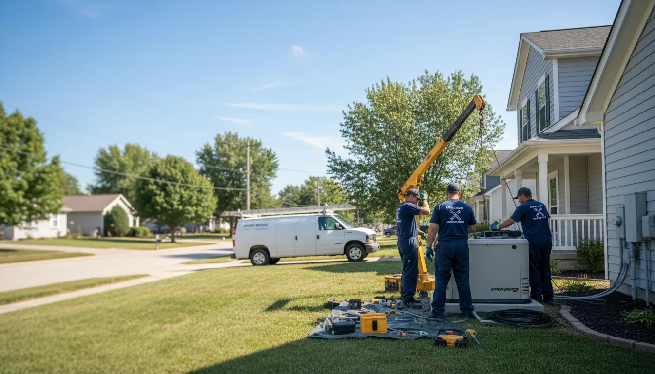 Generator Installation in Newcastle, CA near me